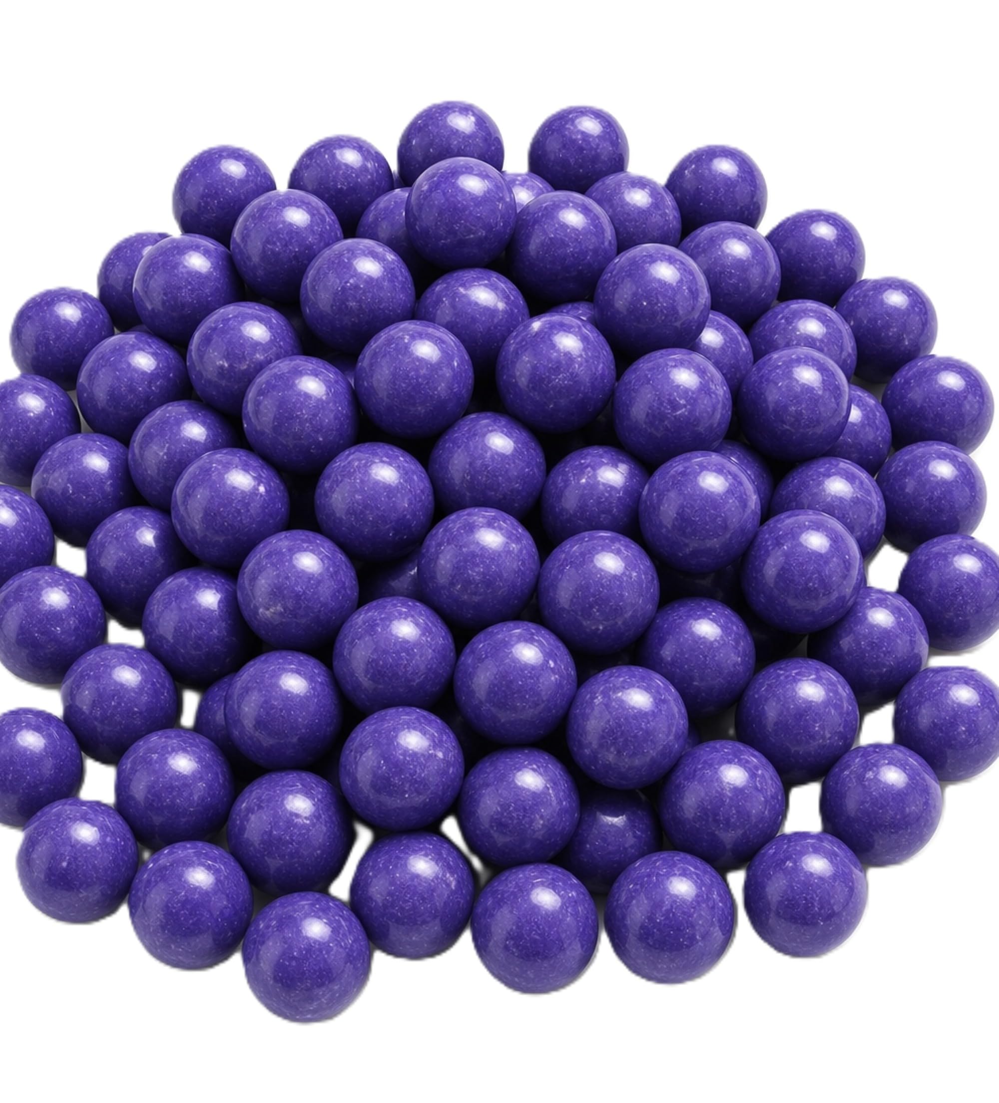 EMPORIUM CANDY gumballs frente de bolsa, muestra cantidad y color
