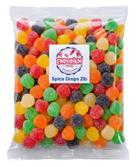 Emporium Candy primer plano de textura azucarada, detalle que invita a probar