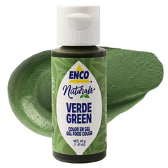 ENCO frasco frente del empaque muestra color natural y confianza