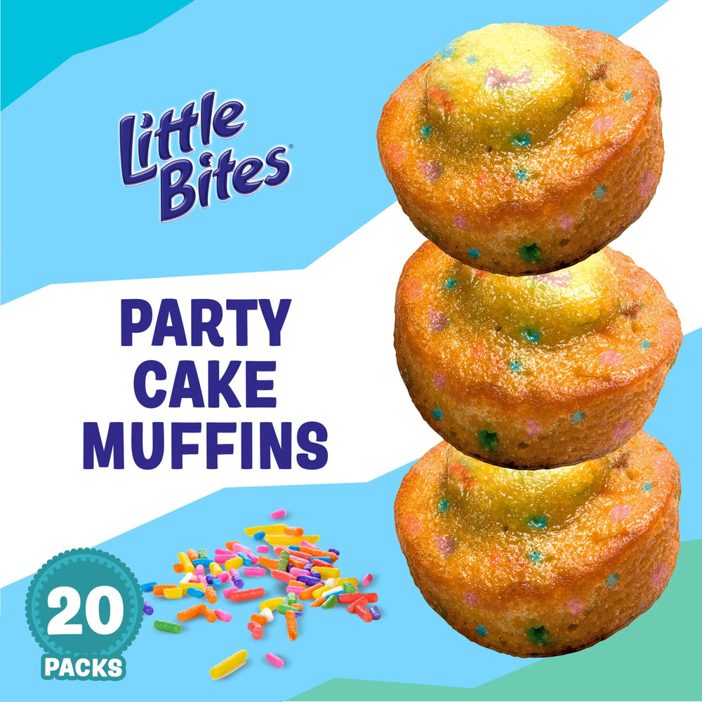 Entenmann's muffin en mano para comparar tamaño de 1.5 oz y porción práctica