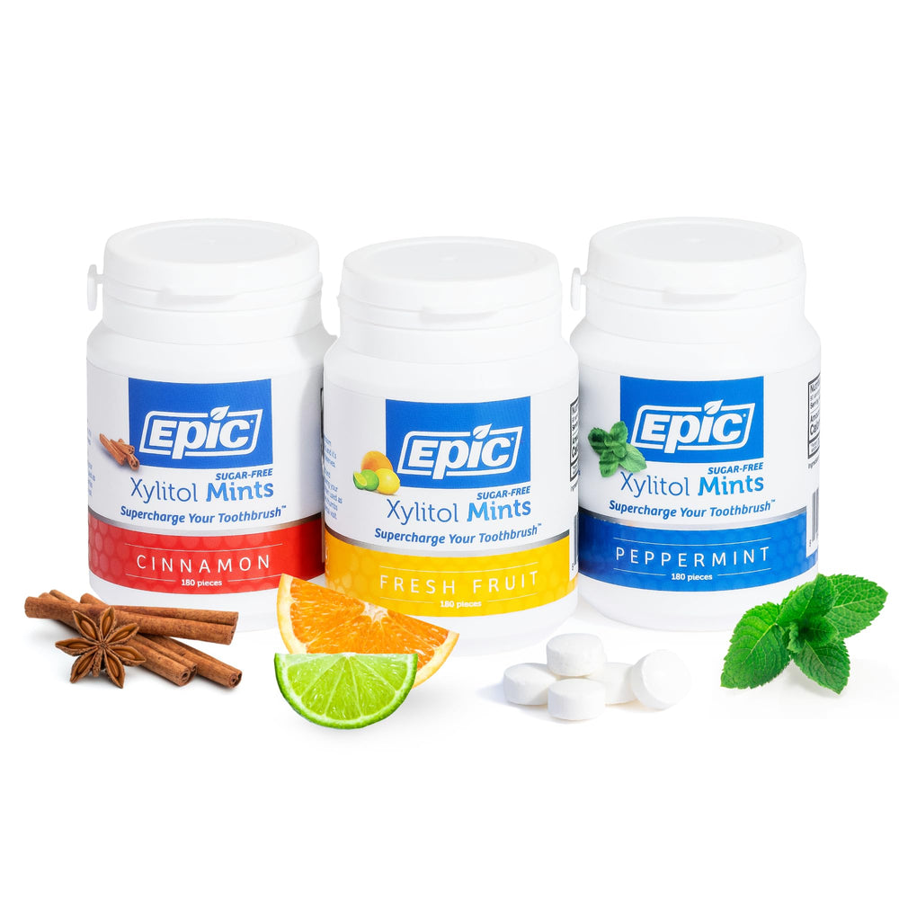 Epic empaque frontal del pack de 3 botes para abastecimiento, ideal para llevar