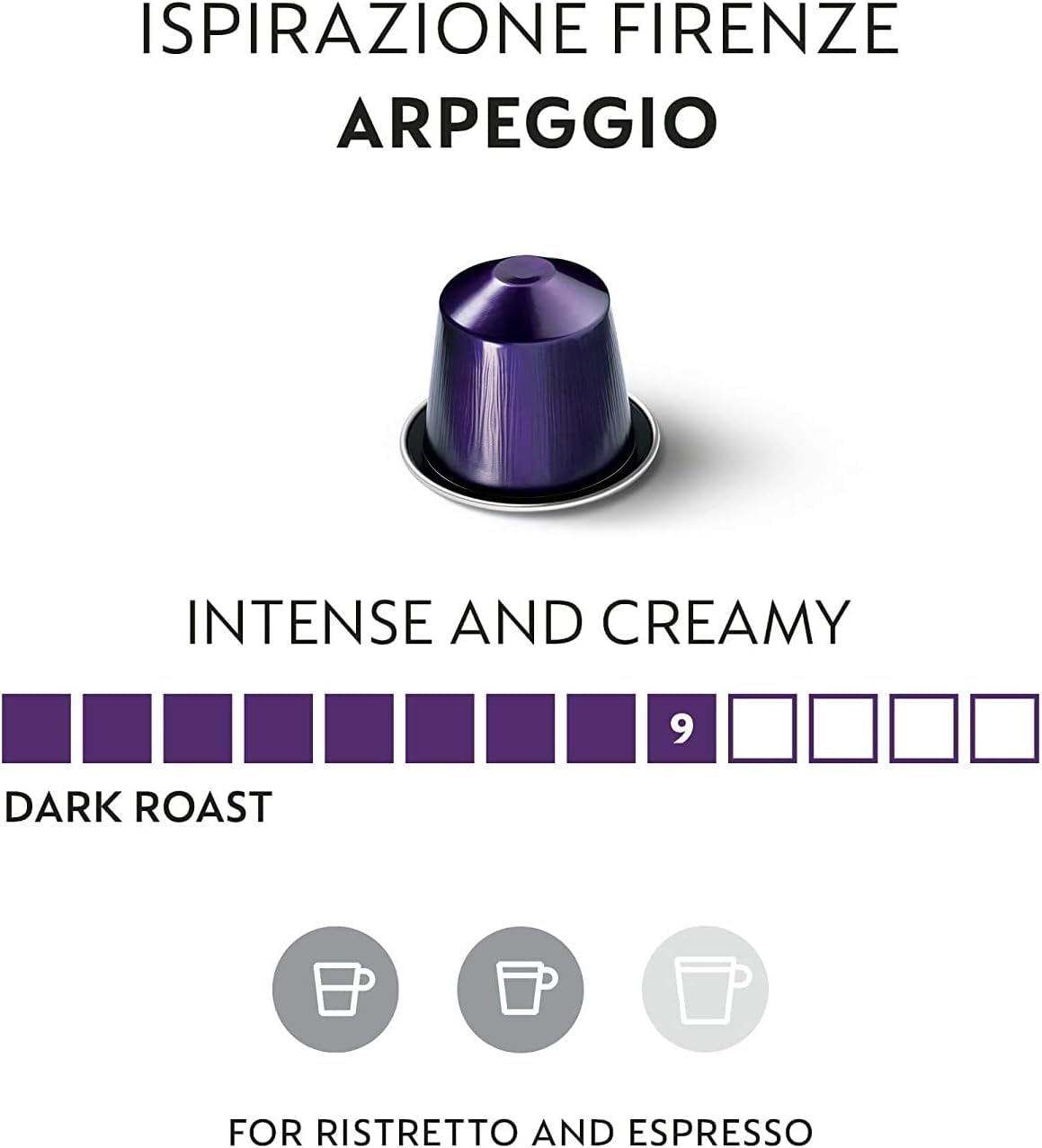 Espresso producto en uso dentro de una cafetera Nespresso para limpieza segura