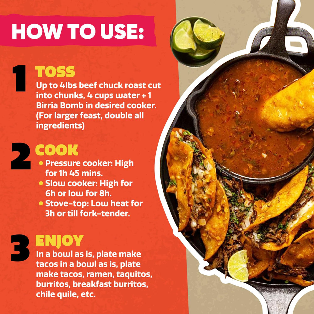 EZ Bombs carne deshebrada en tacos con sabor auténtico