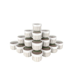 Fabula detalle de cápsula y textura de material compostable mejor extracción