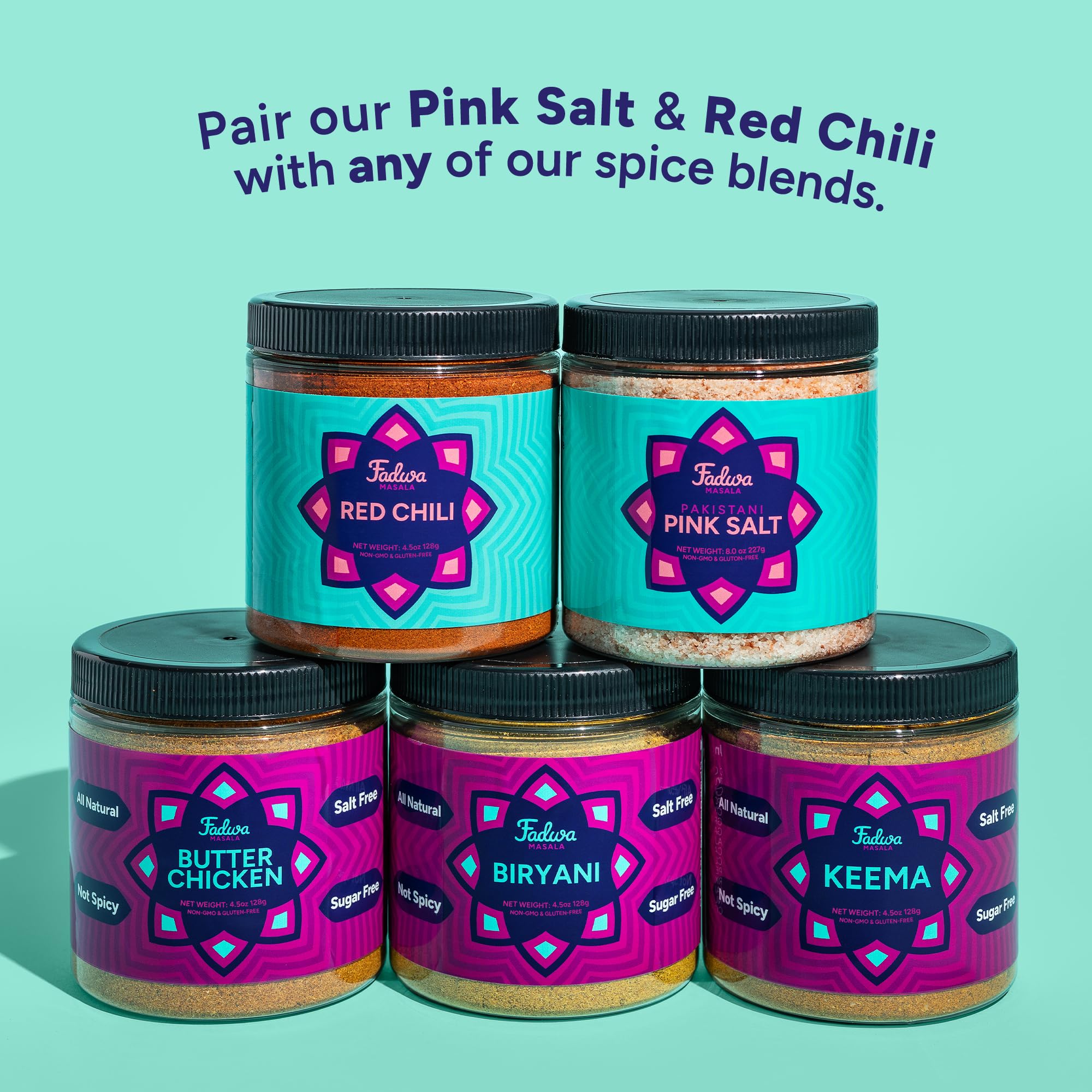 FADWA MASALA cucharada de especias lista para sazonar y facilitar recetas