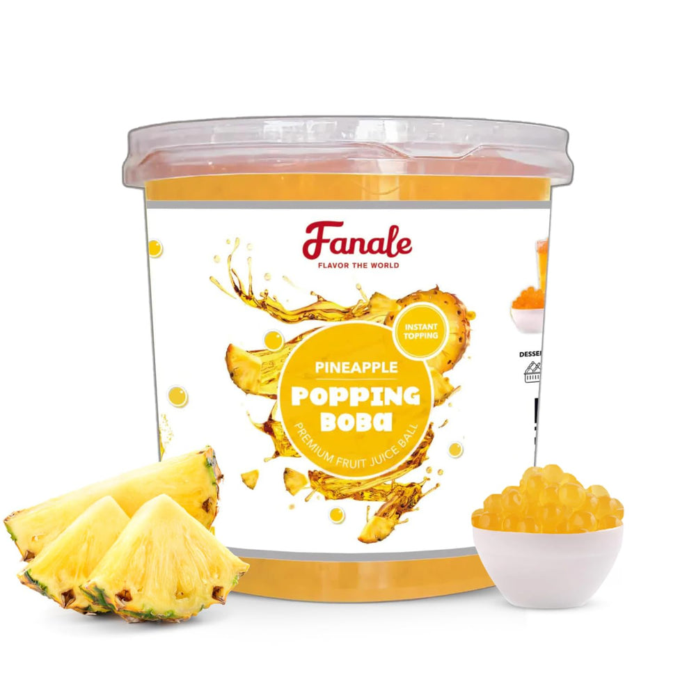 Fanale empaque frontal piña muestra 7 lb y ventaja ahorro para negocios