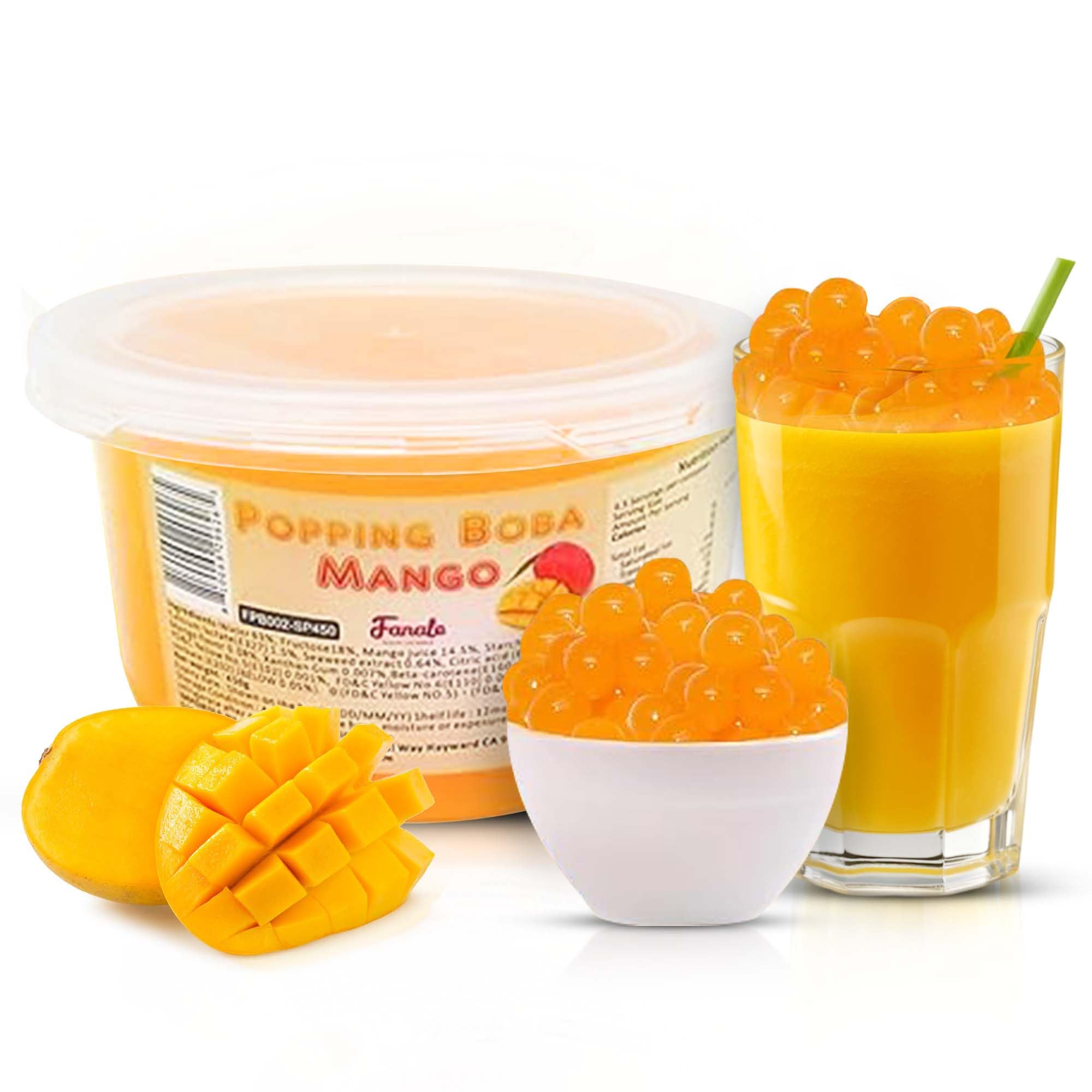 Fanale empaque frontal mostrando la bolsa de 1 lb y facilidad de uso