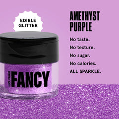 Fancy Sprinkles polvo textura fina amatista para acabado irisado y sin sabor
