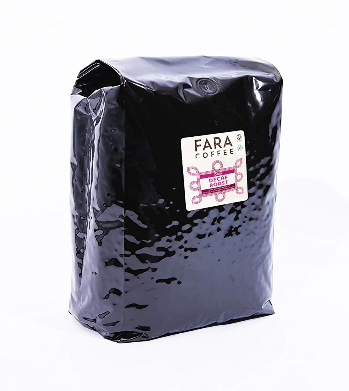 Fara Coffee vista frontal del empaque de 5 lb mostrando marca y tamaño