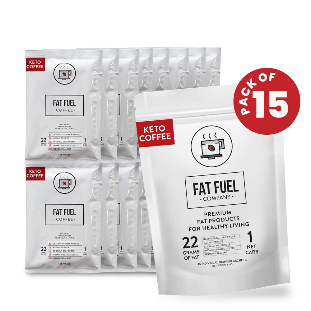 The Fat Fuel Company ingredientes cercanos mantequilla MCT coco y sal real