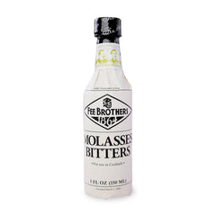 Fee Brothers botella frente mostrando diseño y tamaño, utilidad en barra