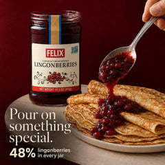Felix mermelada servida en tostada, sabor agridulce ideal en desayuno