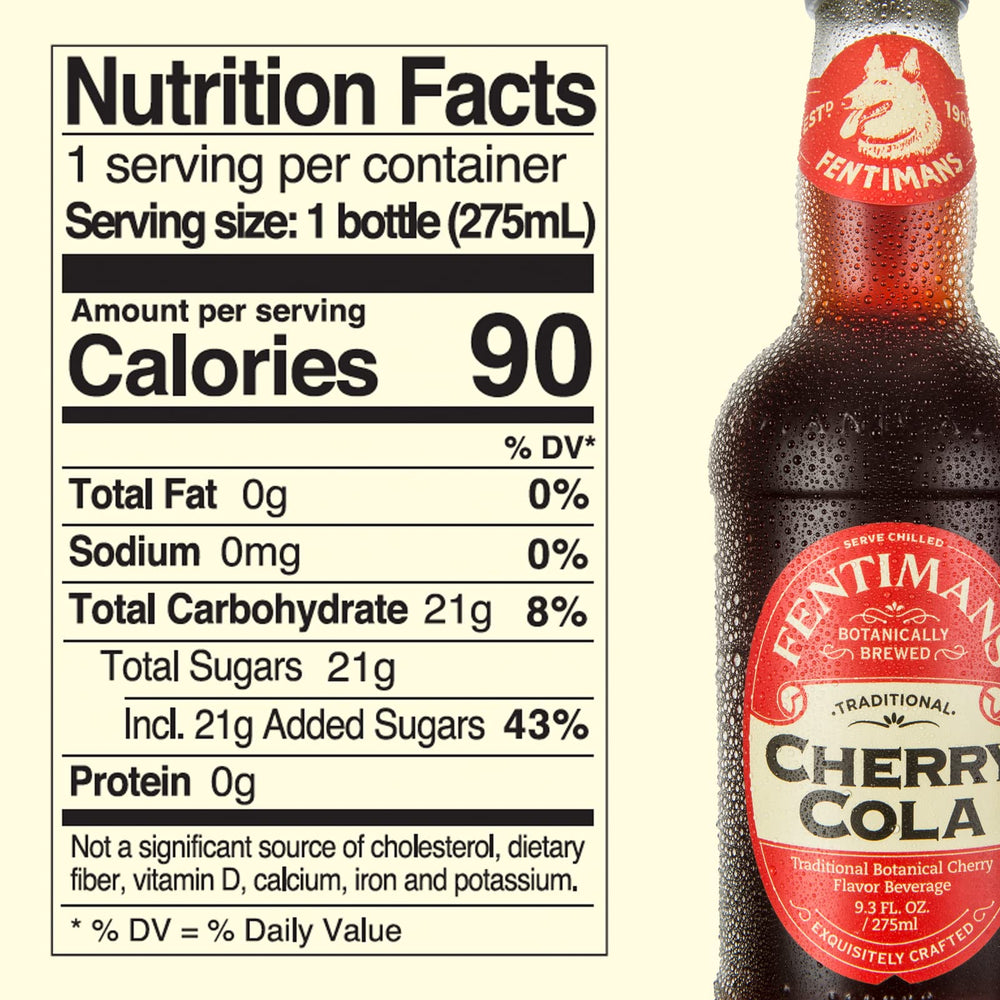 Fentimans detalle del cuello de botella que resalta calidad artesanal