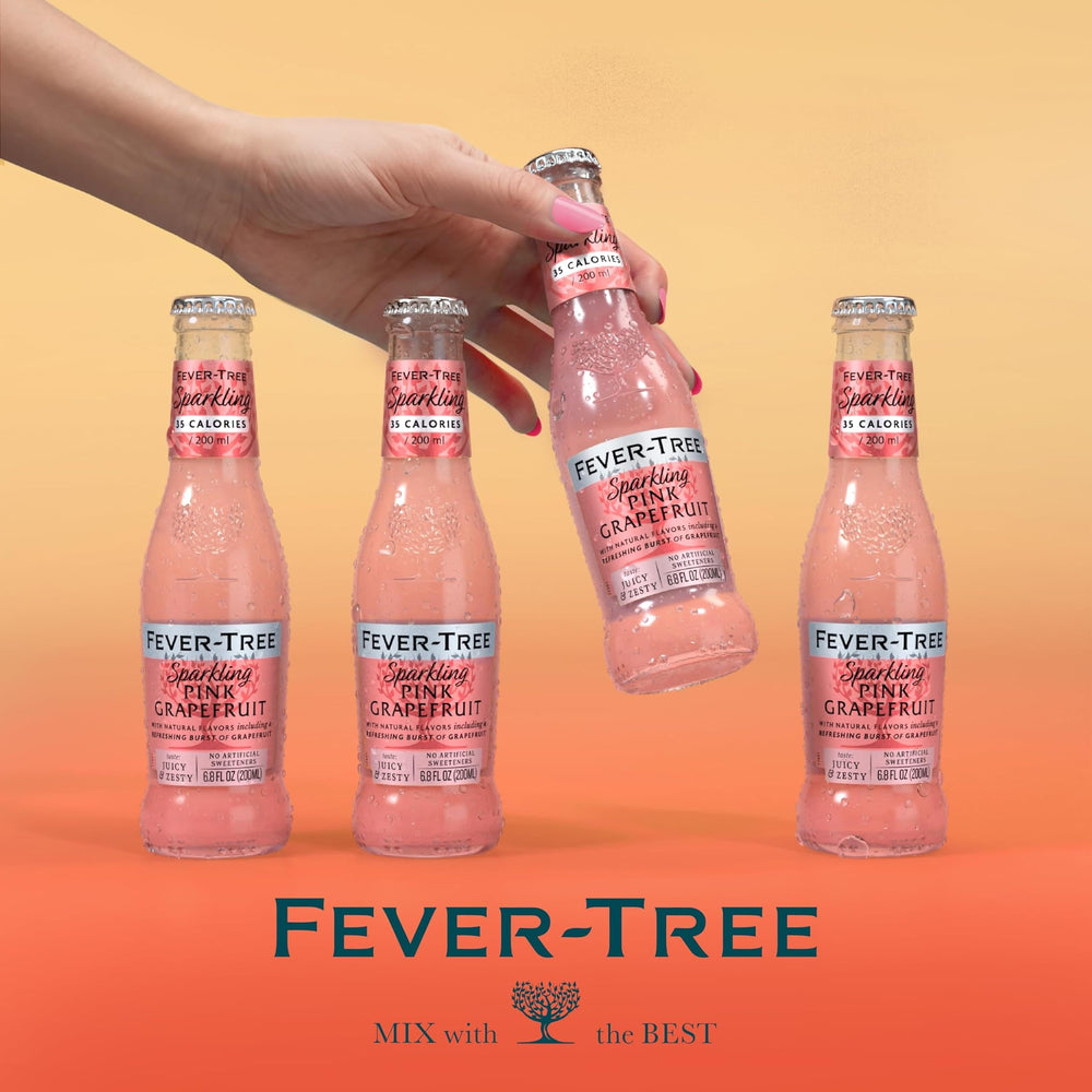 Fever-Tree en mesa de fiesta transmitiendo servicio premium y estilo