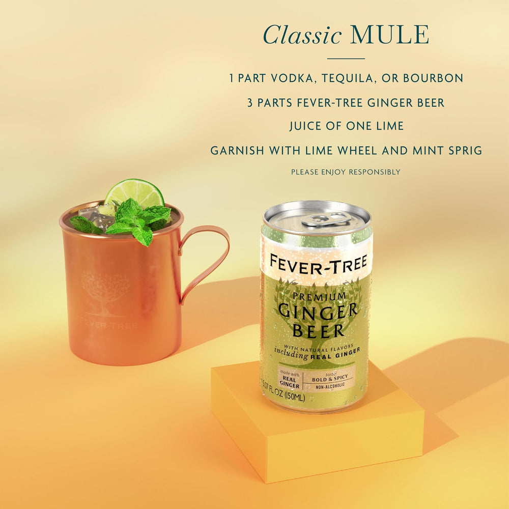 Fever-Tree pack de 24 latas ideal para eventos y almacenamiento