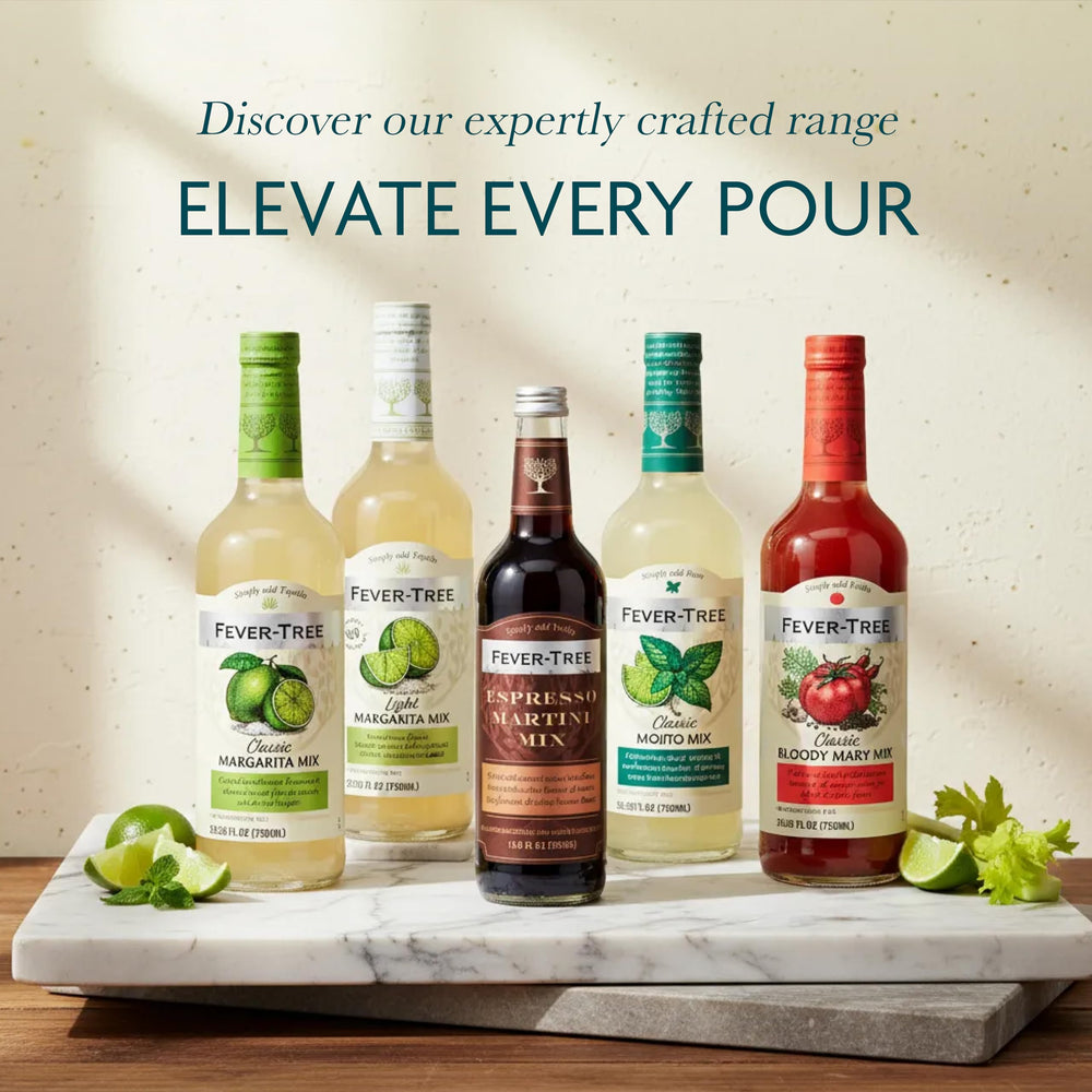 Fever-Tree versión sin alcohol servida con soda, alternativa refrescante