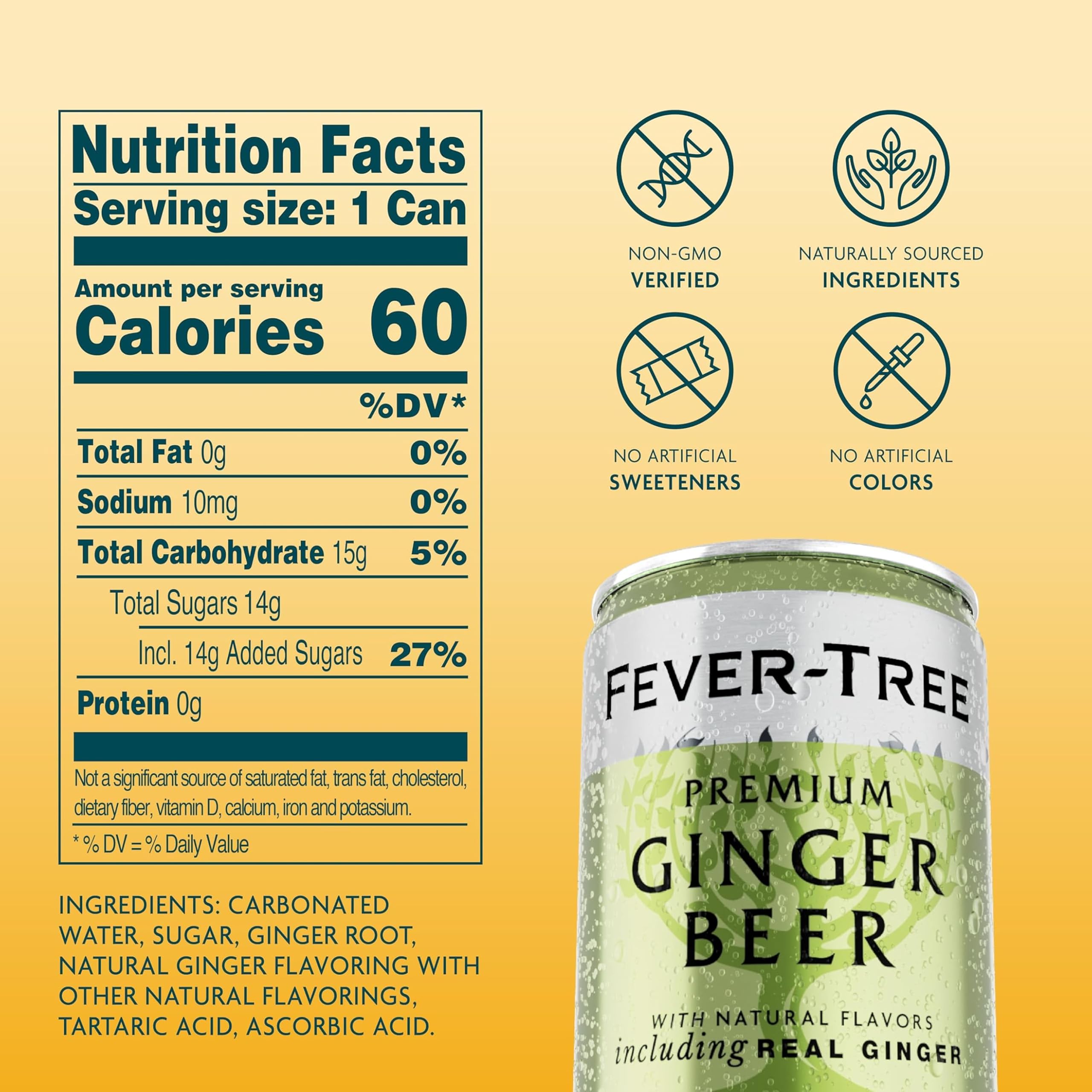 Fever-Tree primer plano de espuma y textura para mezclar mejor