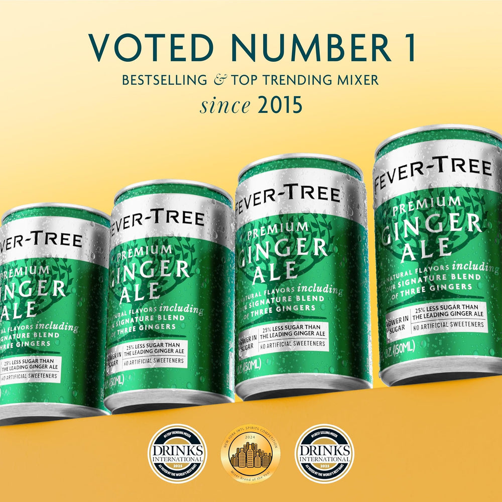 Fever-Tree jengibre fresco y aceites esenciales que aportan sabor