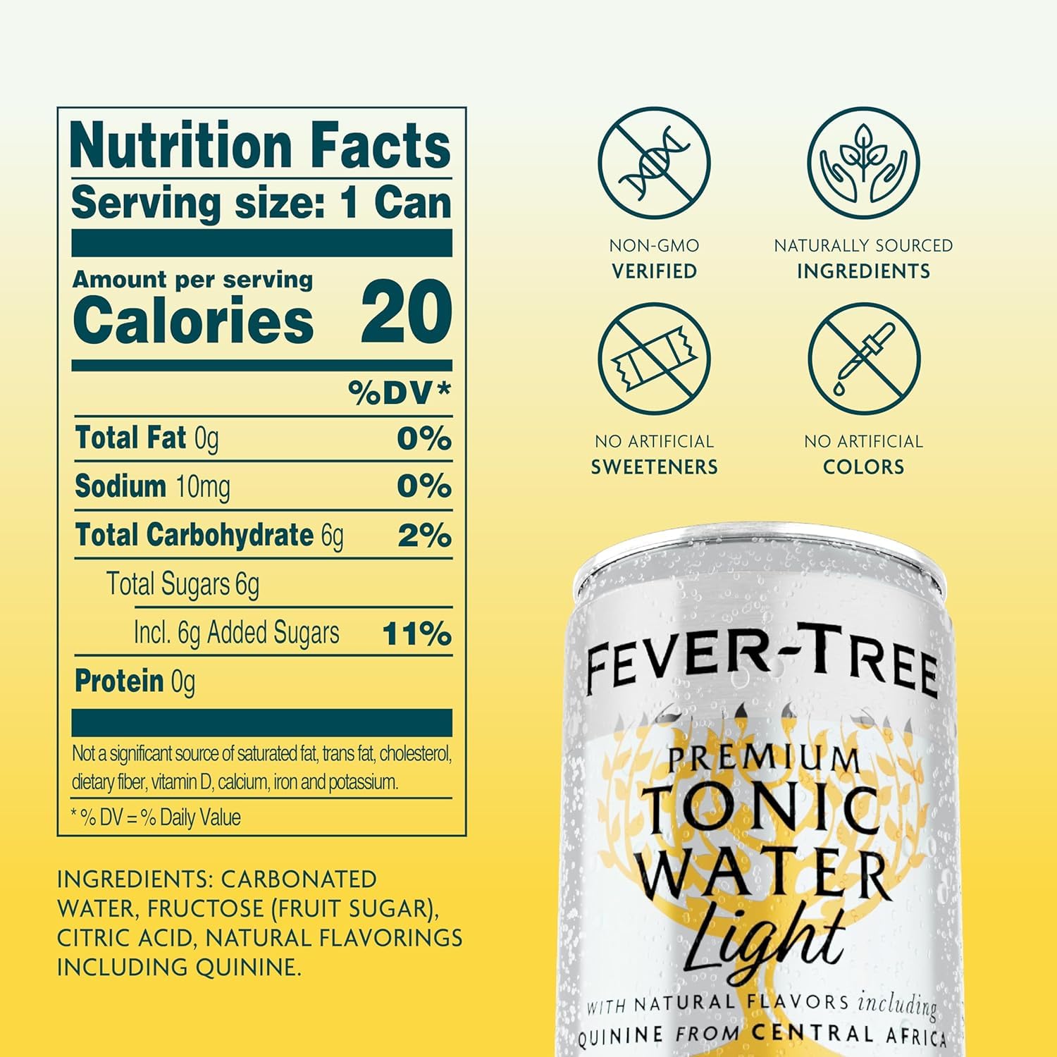 Detalle de burbujas y textura de Fever-Tree que realza frescura