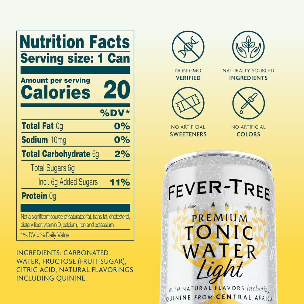 Detalle de burbujas y textura de Fever-Tree que realza frescura