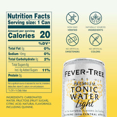 Detalle de burbujas y textura de Fever-Tree que realza frescura