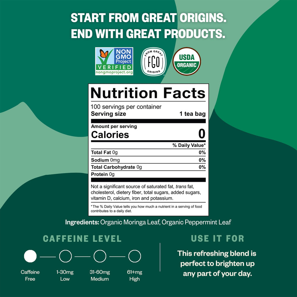 FGO sello USDA Organic visible en el empaque para confianza en certificación