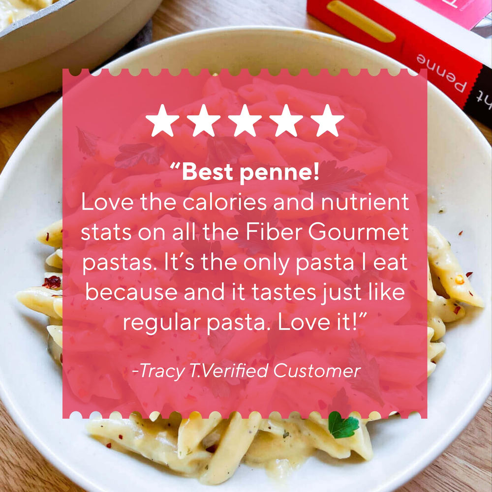 Fiber Gourmet seis cajas apiladas indicando formato pack de 6 unidades