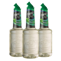 Finest Call botella frontal de menta mostrando etiqueta clara y uso profesional