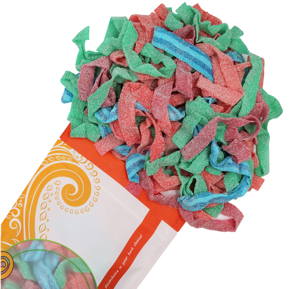 FirstChoiceCandy etiqueta del paquete con detalles de ingredientes y marca