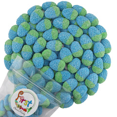 FirstChoiceCandy empaque frontal 2 lb que muestra el cierre reutilizable y cantidad