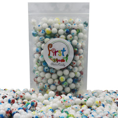 FirstChoiceCandy primer plano de textura dura y colores vibrantes