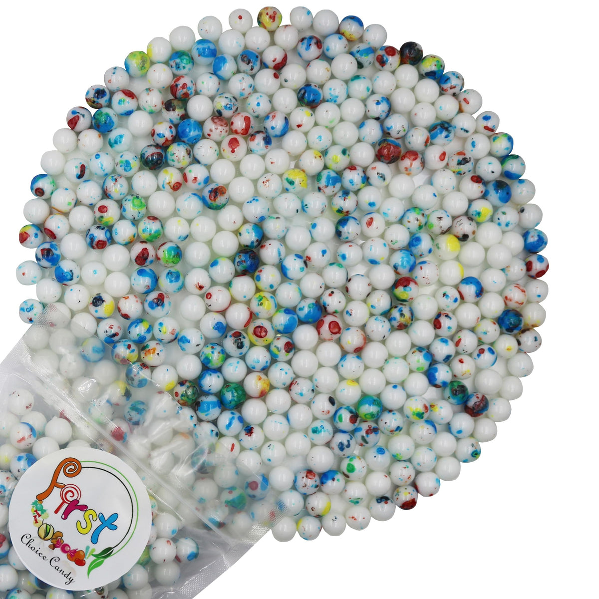 FirstChoiceCandy bolsa frontal de jawbreakers coloridos para fiestas