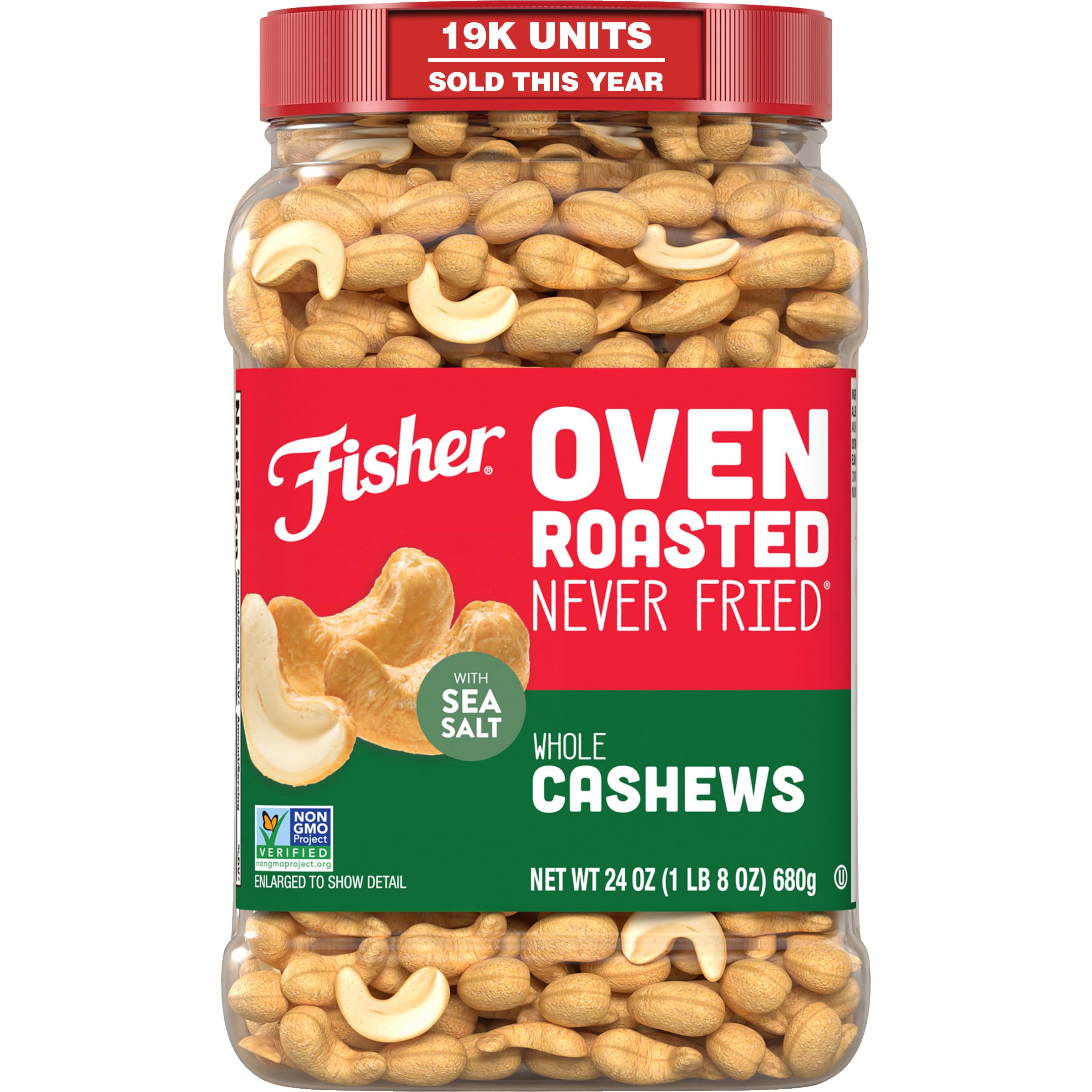 CHEF'S NATURALS Fisher bote frontal muestra 24 onzas y vida útil