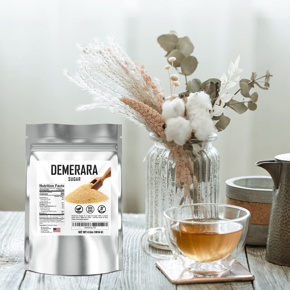 Fit Lane Nutrition azúcar agregada a taza de café para sabor a caramelo