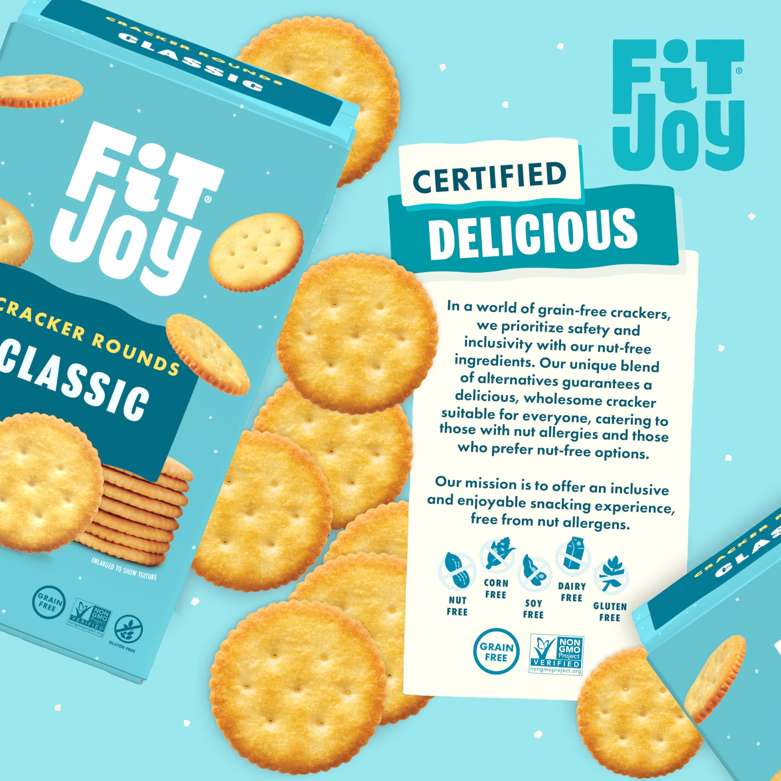 FitJoy caja abierta con contenido lista para llevar y conservar