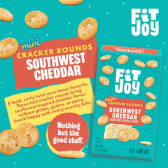FitJoy crackers en mano para escala y comodidad para llevar