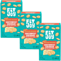 FitJoy paquete frontal Southwest Cheddar mostrando envase y beneficio portátil