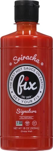 Fix Hot Sauce sriracha agregada en un bol de ramen para realzar caldo