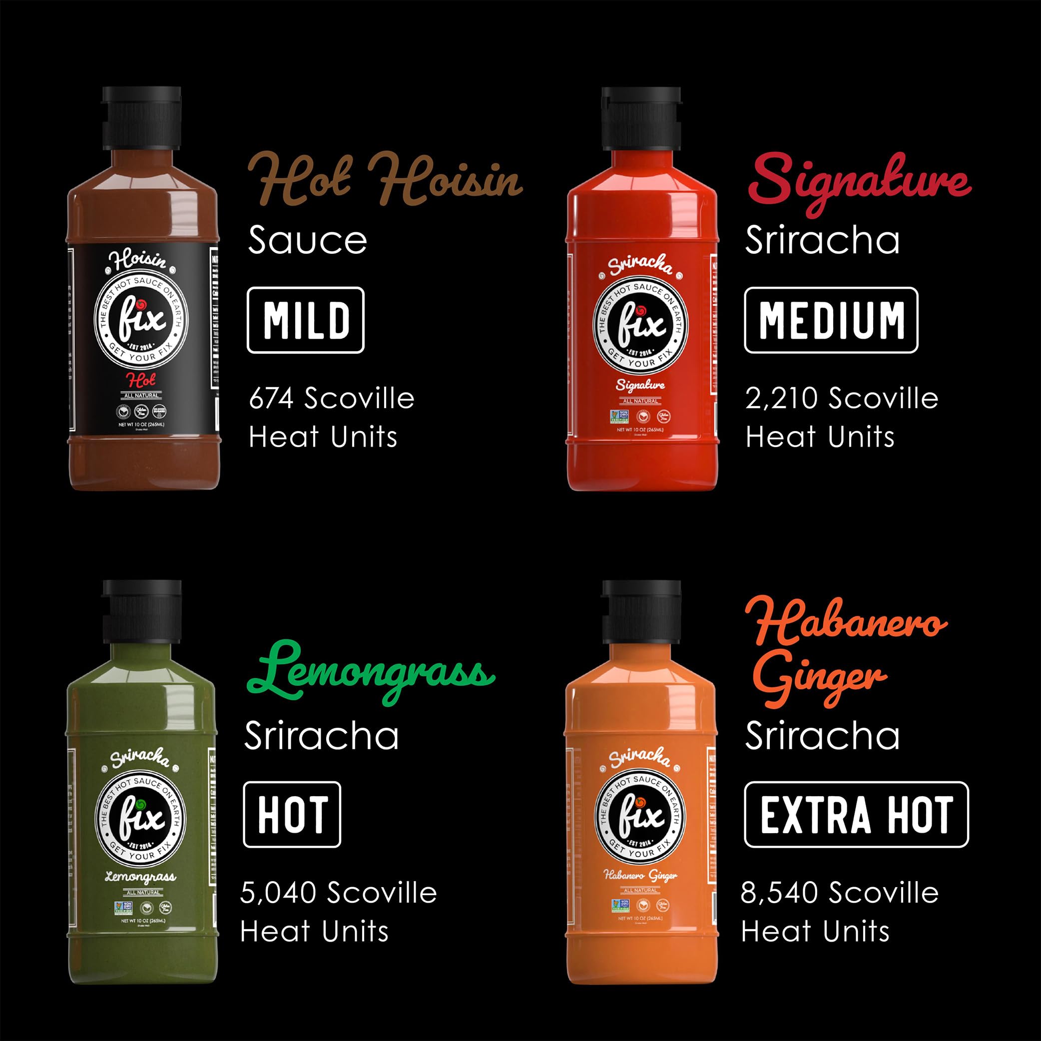 Fix Hot Sauce pimientos rojos orgánicos que garantizan sabor auténtico