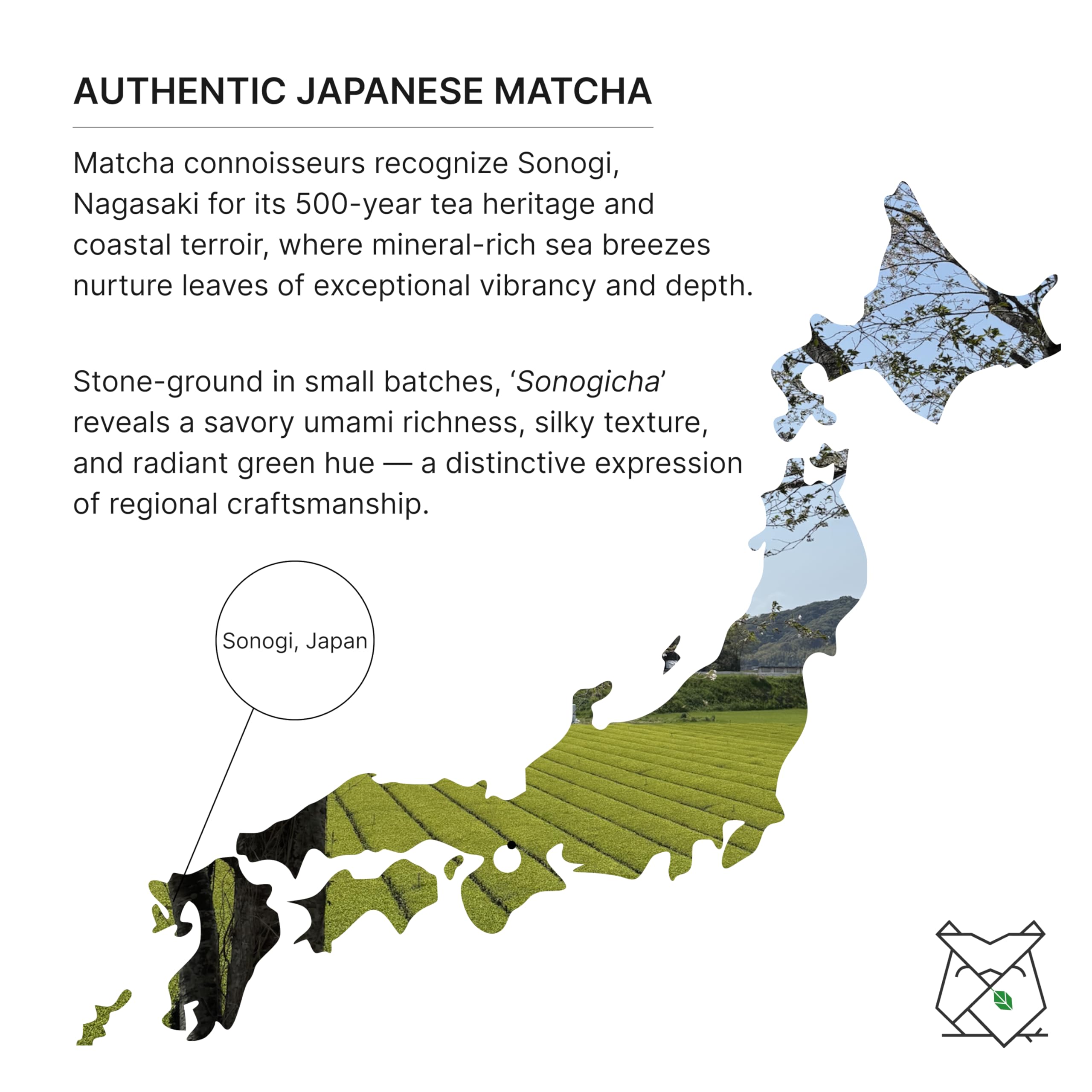 FKRO empaque junto a mapa de Japón destacando envío mensual