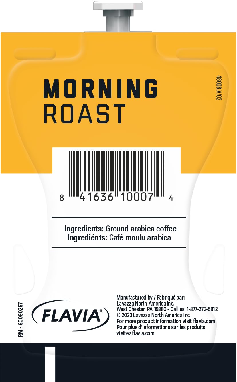 Flavia ALTERRA taza servida con café Morning Roast mostrando color y crema ligera