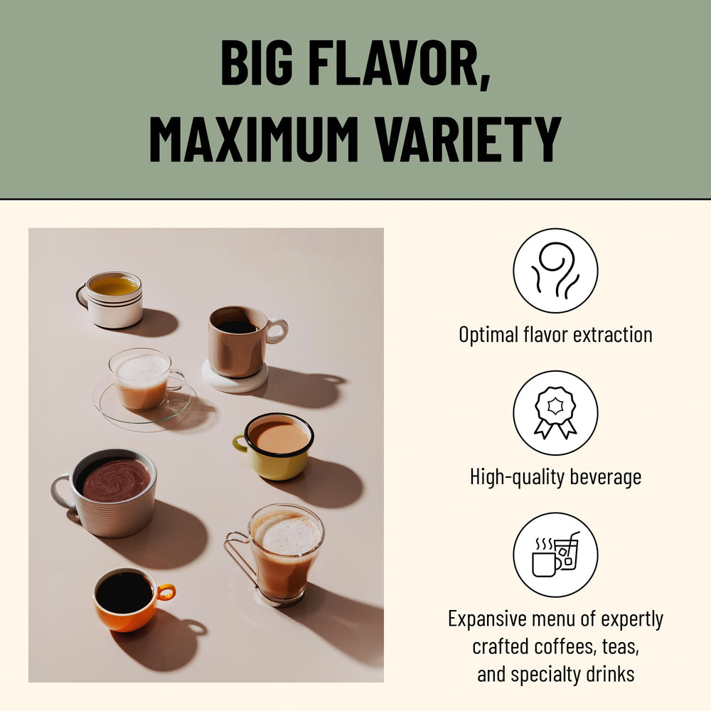 Taza de café Alterra Sumatra servida con crema ligera que realza el acabado audaz