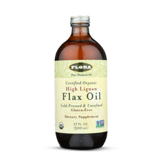 Flora botella frontal 500 ml mostrando etiqueta clara y beneficio frescura