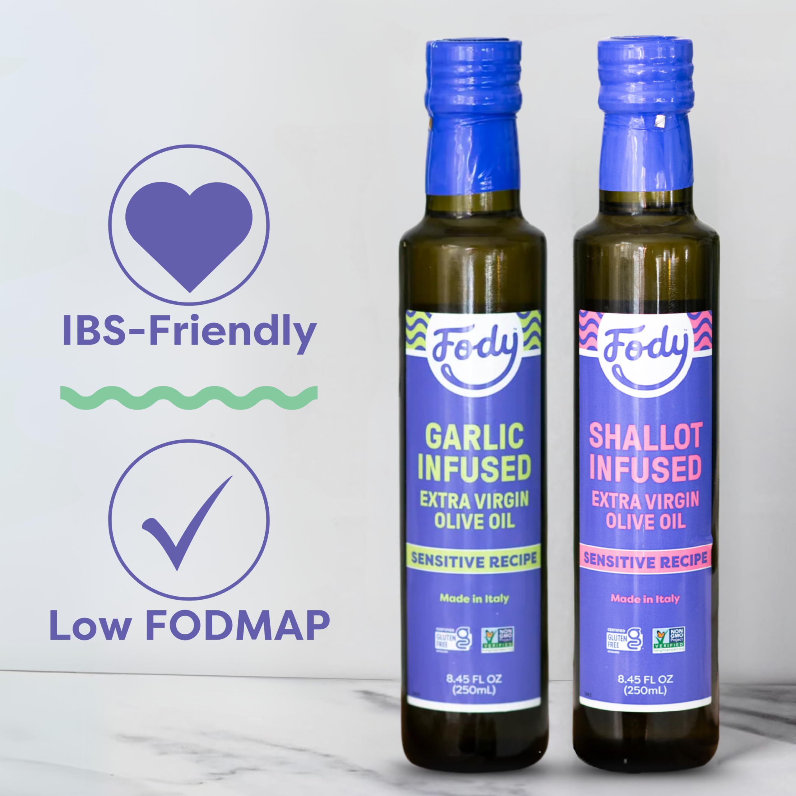 Fody aceite rociado sobre ensalada, mejora sabor y mantiene digestión cómoda