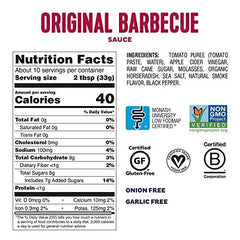 Fody salsa BBQ usada en brochetas a la parrilla añade sabor sin cebolla ni ajo