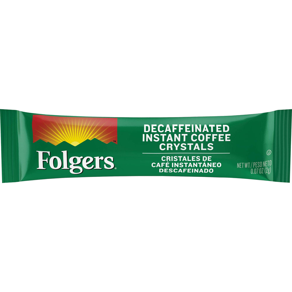 Folgers detalle de cristales solubles que facilitan mezcla rápida