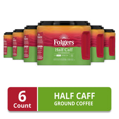 Folgers primer plano del molido resaltando textura y extracción equilibrada