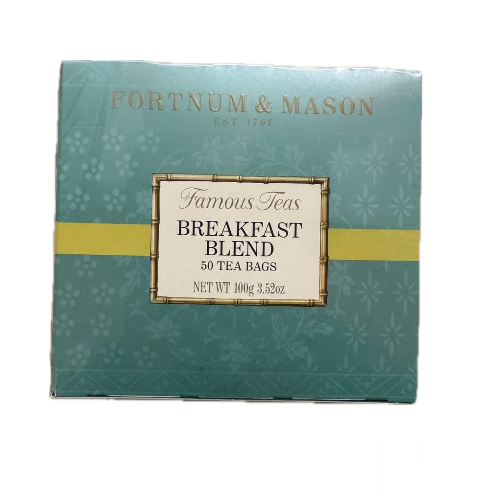 Fortnum & Mason caja frontal con 50 bolsitas, conserva frescura