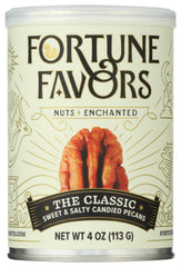 Fortune Favors empaque delantero mostrando 4oz y estilo artesanal