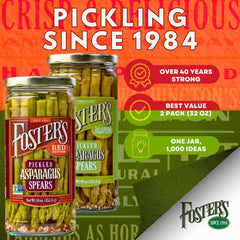 Foster's etiqueta con ingredientes claros y beneficio de transparencia